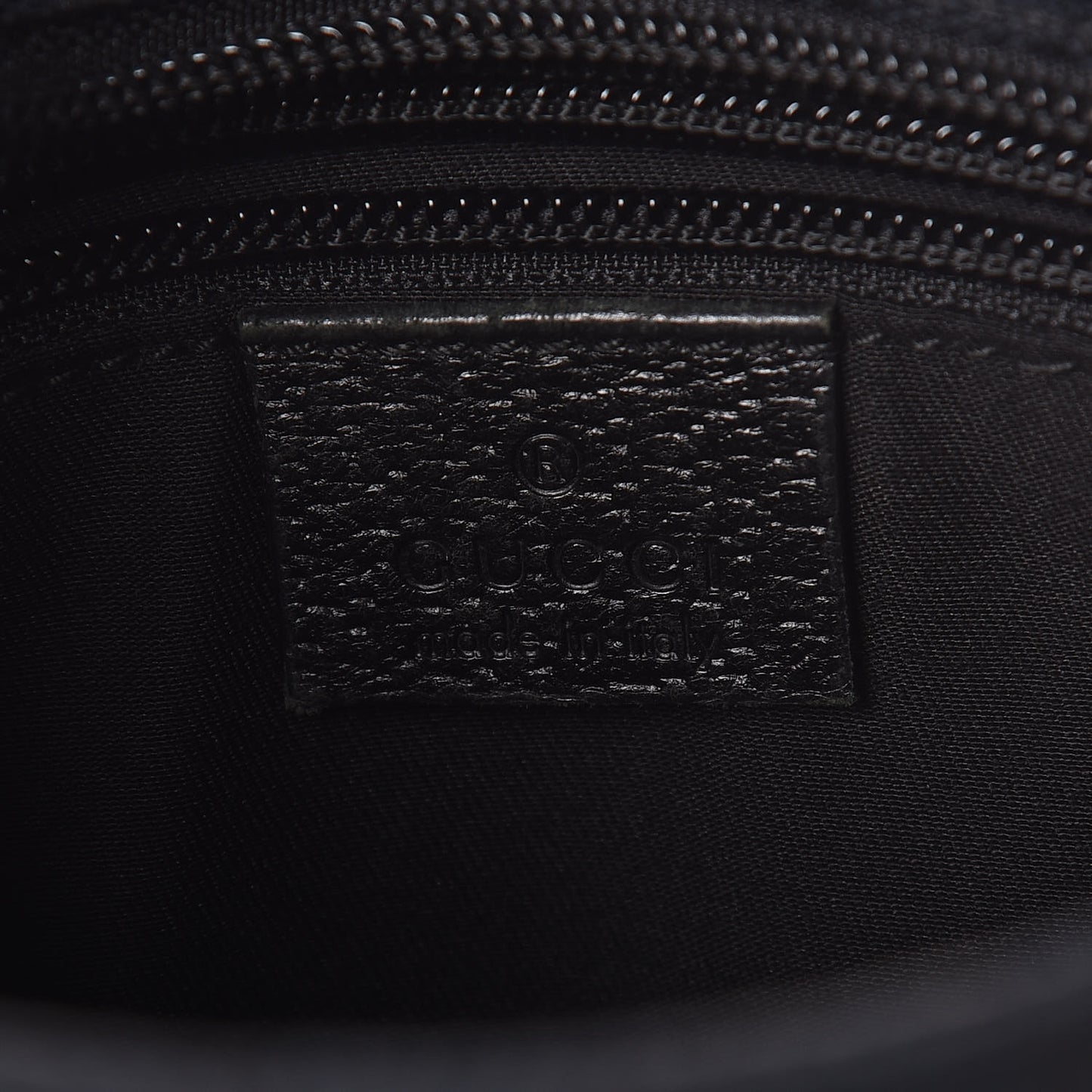 Monogram Web Small Flat Messenger Bag Black