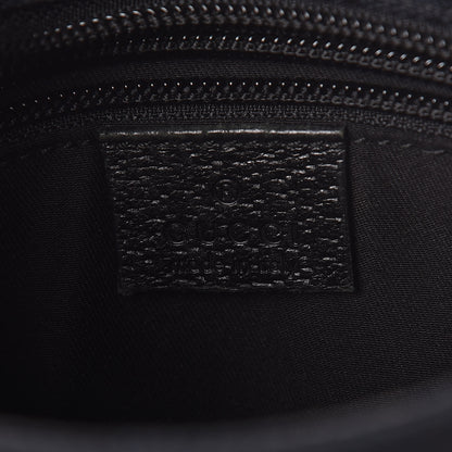 Gucci Monogram Web Small Flat Messenger Bag Black 6 of 10