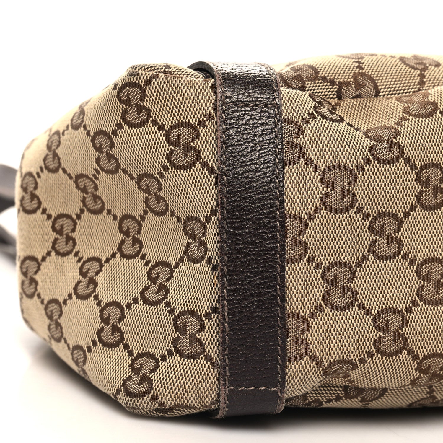 Gucci Monogram Medium Abbey Shoulder Bag Dark Brown 9 of 12