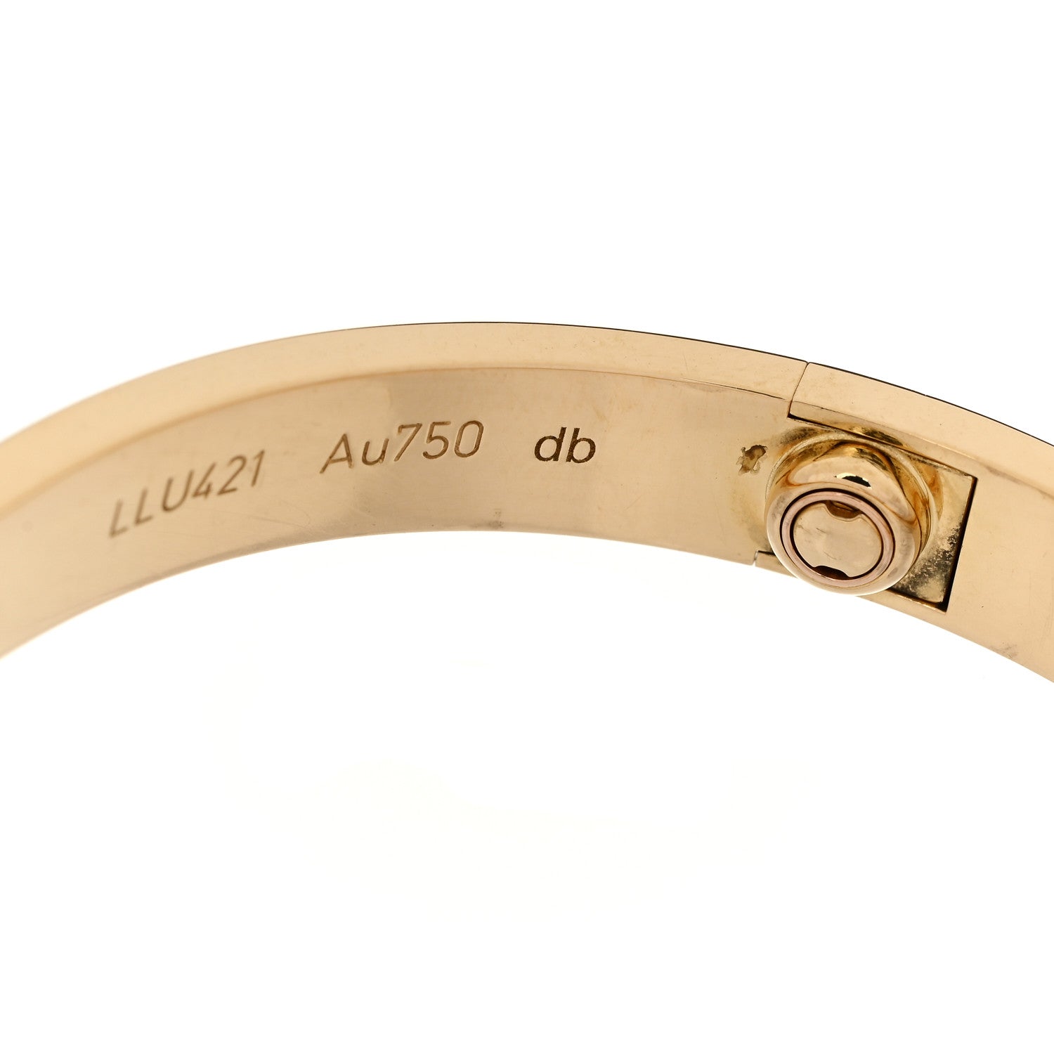 Cartier 18K Yellow Gold LOVE Bracelet 16 6 of 9