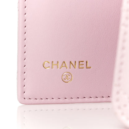 Chanel Caviar Quilted Medium Flap Wallet Pink 6 of 12