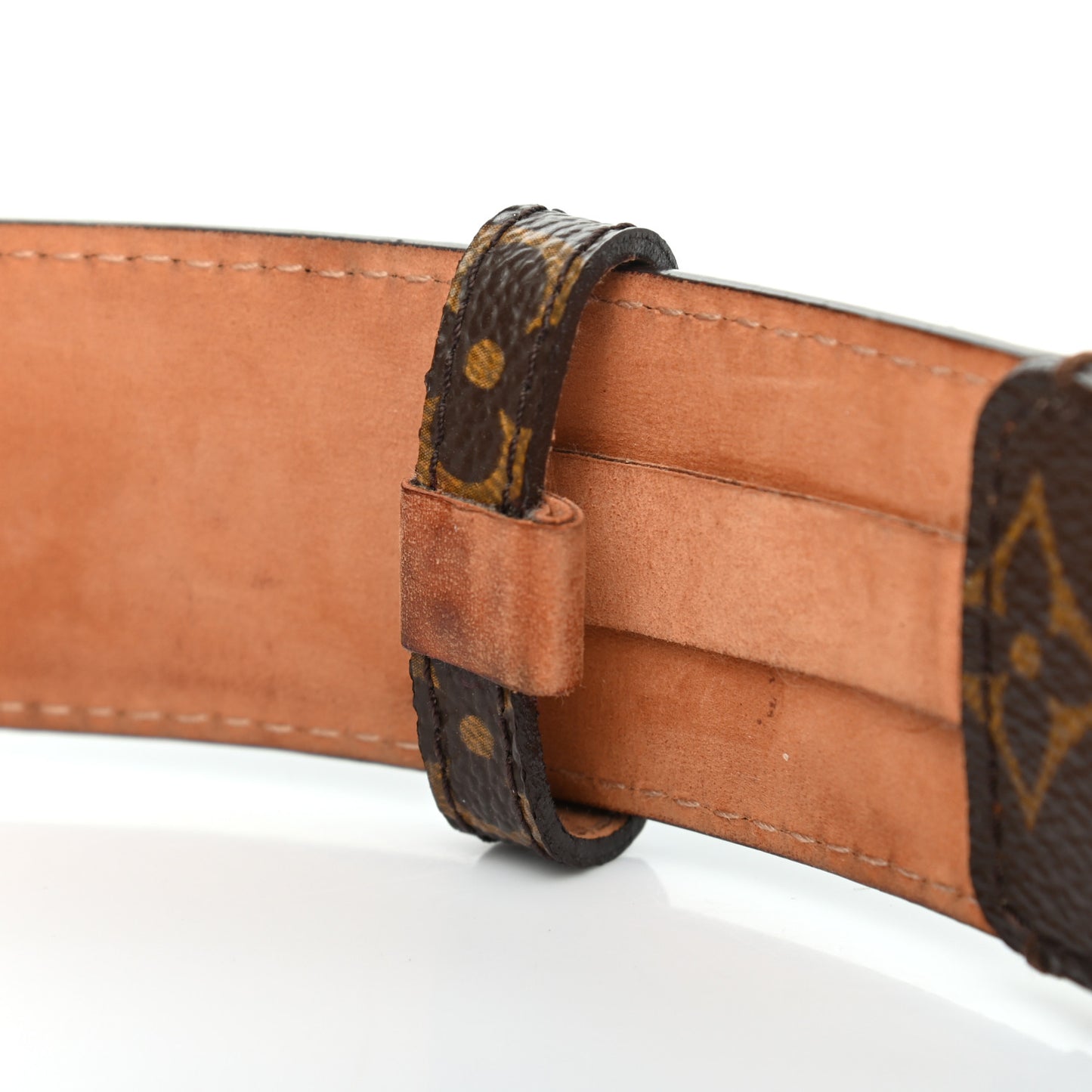 Monogram Trunks and Bags Belt 90 36