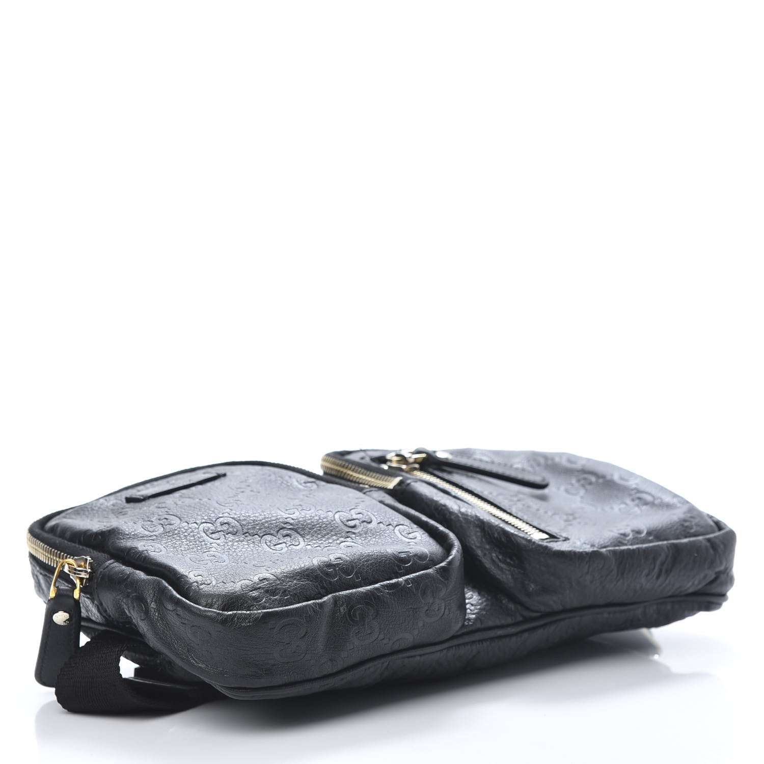 Gucci Guccissima Belt Bag Black 4 of 8