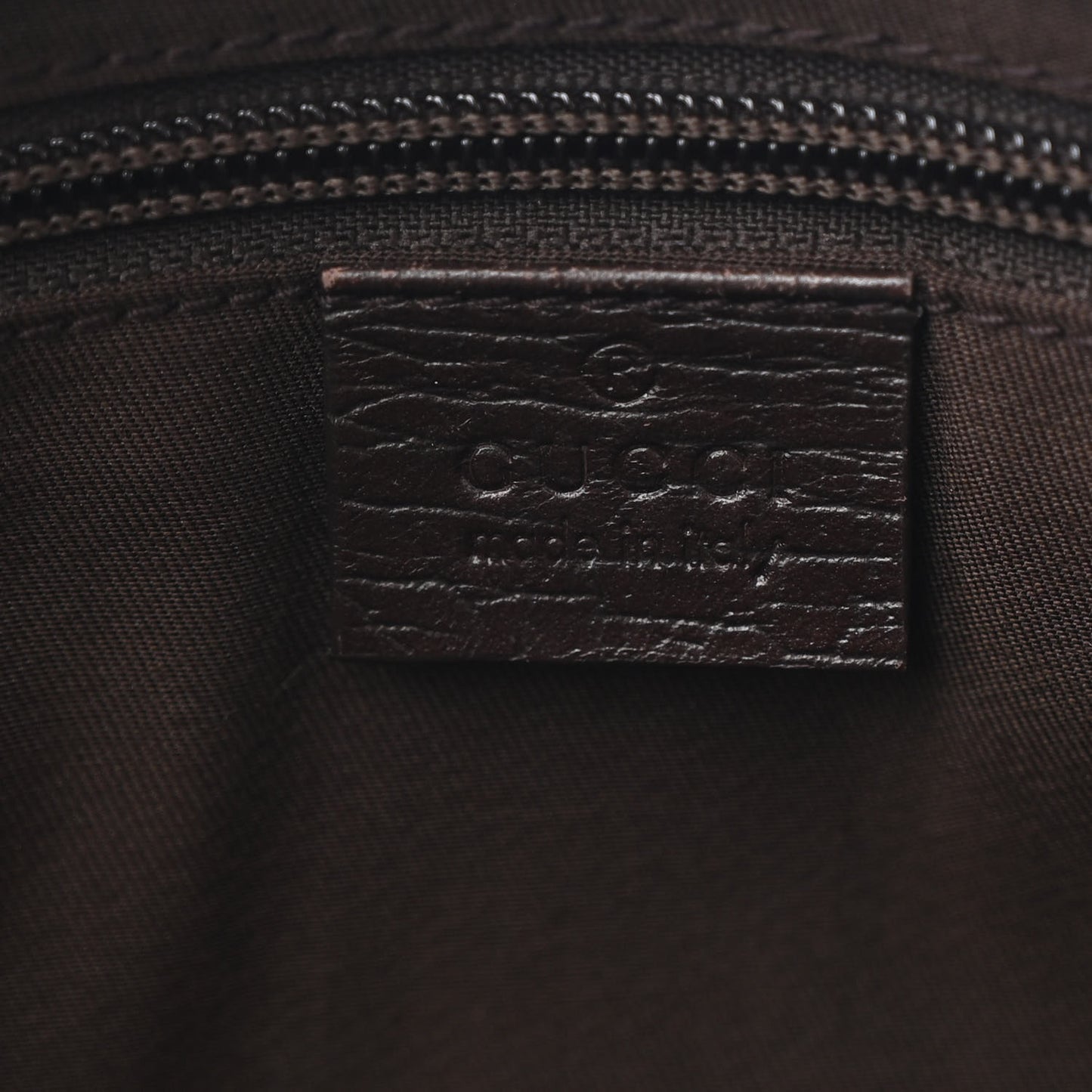 GG Plus Monogram Travel Bag Dark Brown