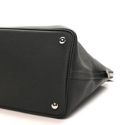 Hermes Togo Swift Bolide a Dos Backpack Gris Misty 10 of 11