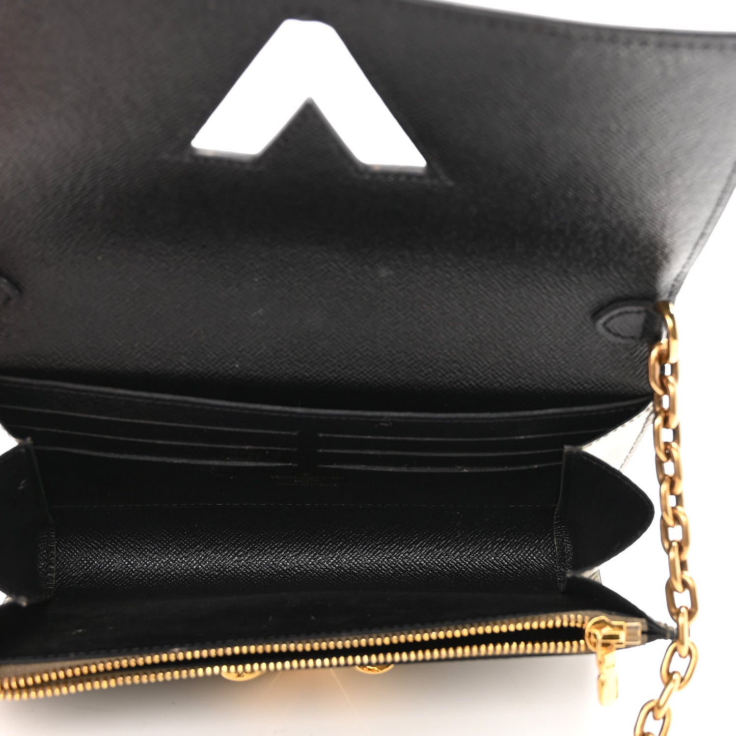 Monogram Epi Kabuki Twist Chain Wallet