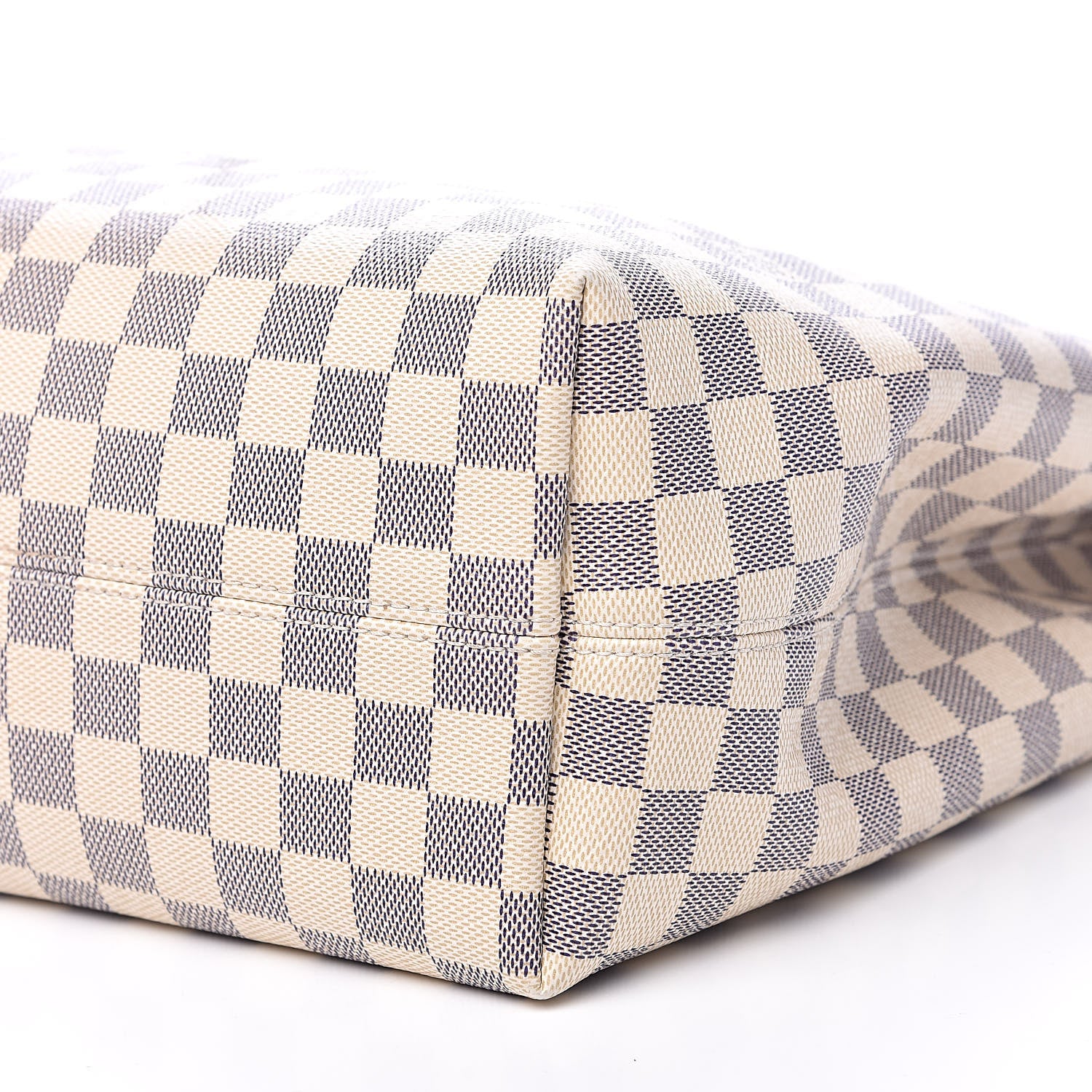 Louis Vuitton Damier Azur Graceful MM Rose Ballerine 10 of 15