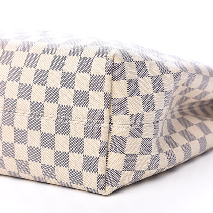 Louis Vuitton Damier Azur Graceful MM Rose Ballerine 10 of 15
