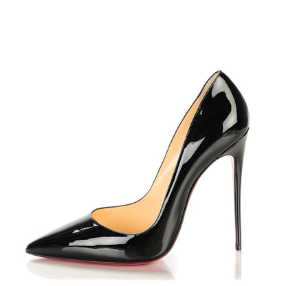 Christian Louboutin Patent So Kate 120 Pumps 41 Black 1 of 8