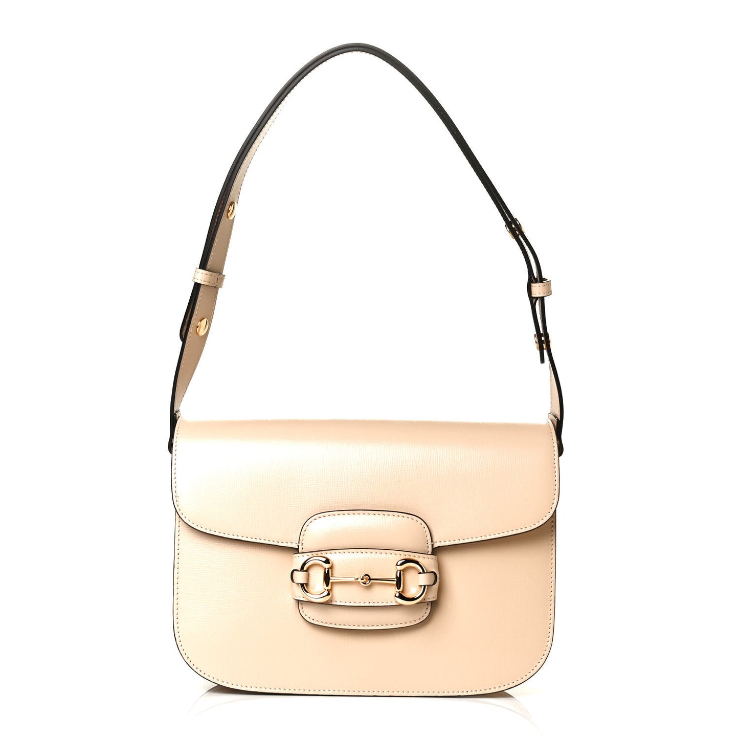 Azalea Calfskin Horsebit 1955 Shoulder Bag Bubble Tea