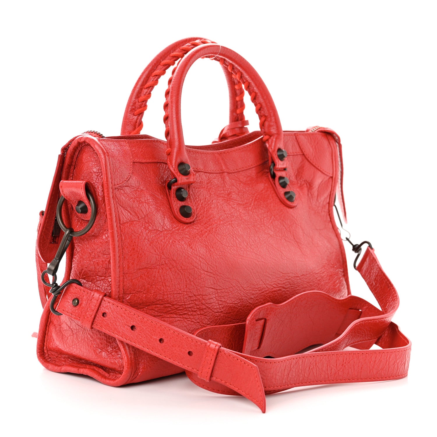 Balenciaga Agneau Classic Hardware S City Poppy 3 of 10