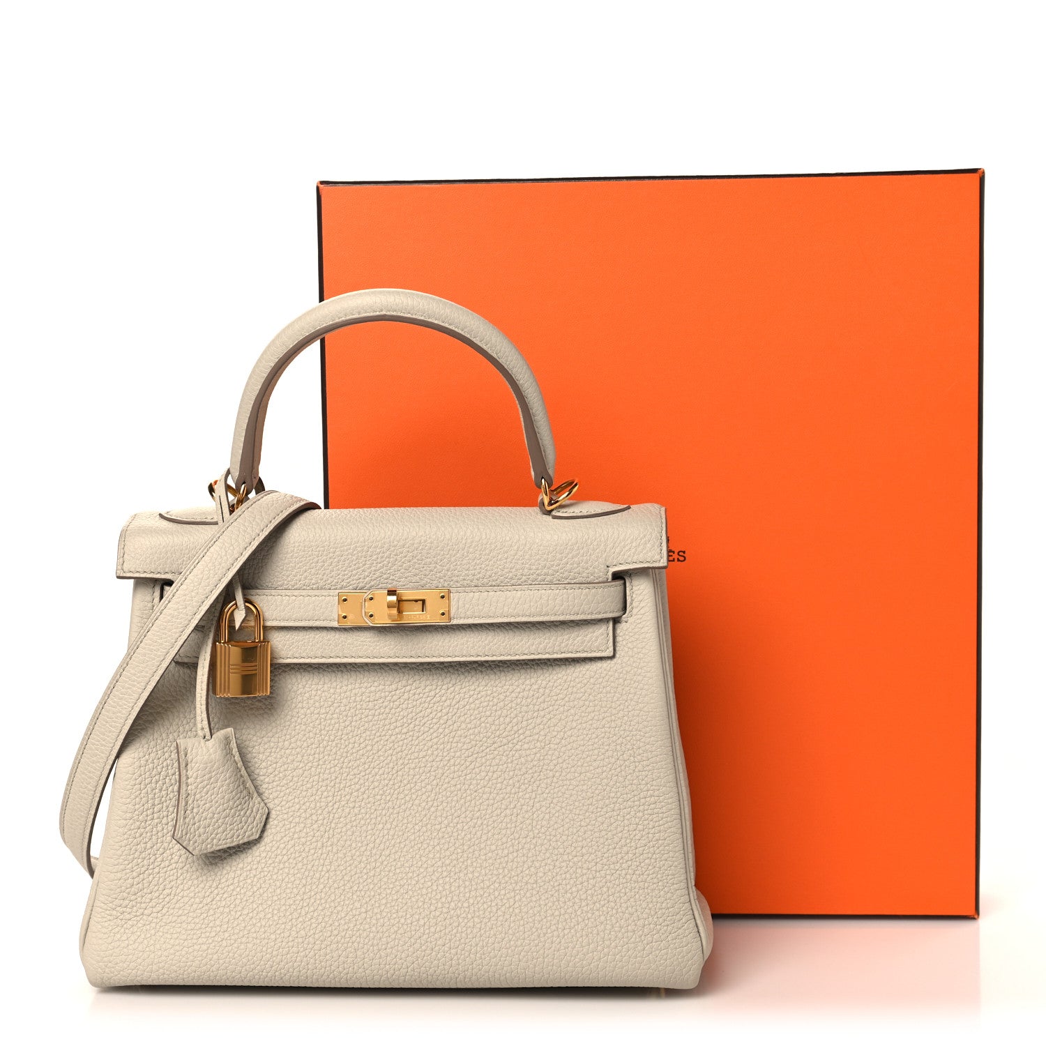 Hermes Togo Kelly Retourne 25 Beton 12 of 12