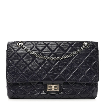 Chanel Aged Calfskin Quilted 2.55 Reissue 227 Flap Dark Purple 1 of 11