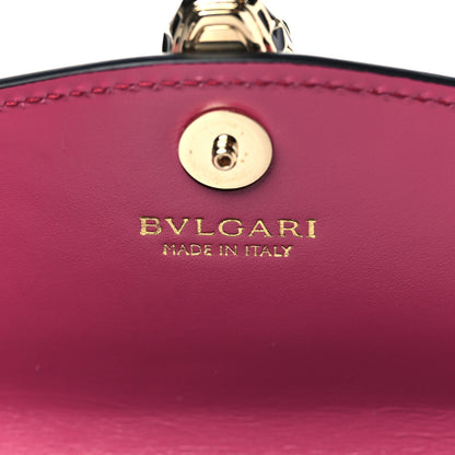 Bulgari Calfskin Serpenti Forever Crossbody Bag Plum 6 of 7