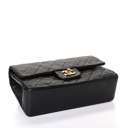 Chanel Lambskin Quilted Small Double Flap Black 3 of 4