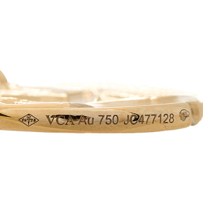 Van Cleef & Arpels 18K Yellow Gold Zodiac Libra Pendant 4 of 5
