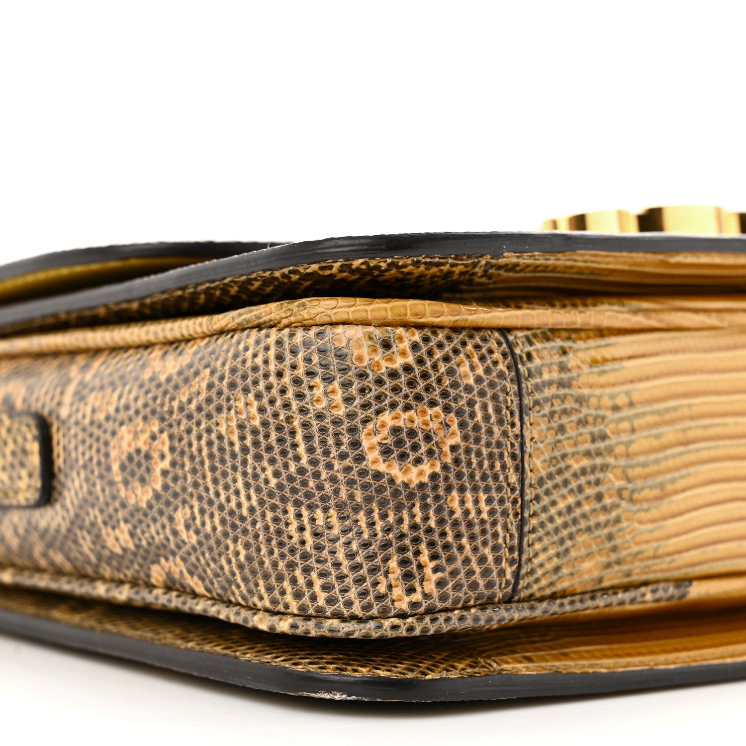 Celine Lizard Teen Triomphe Ochre 9 of 11