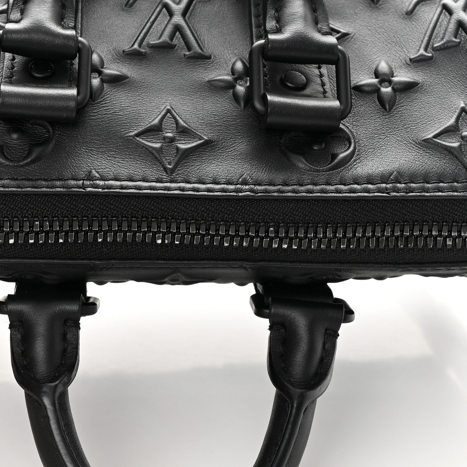 Louis Vuitton Monogram Seal Keepall XS Black 10 of 10