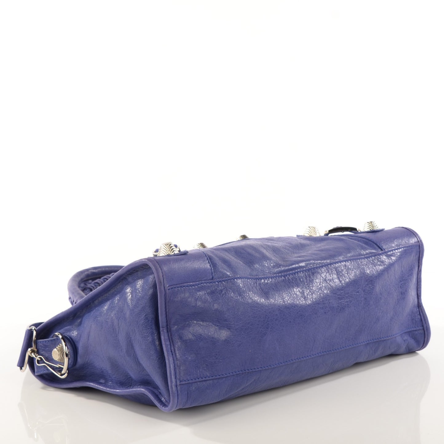 Agneau Giant 21 Silver Hardware City Bleu Lavande