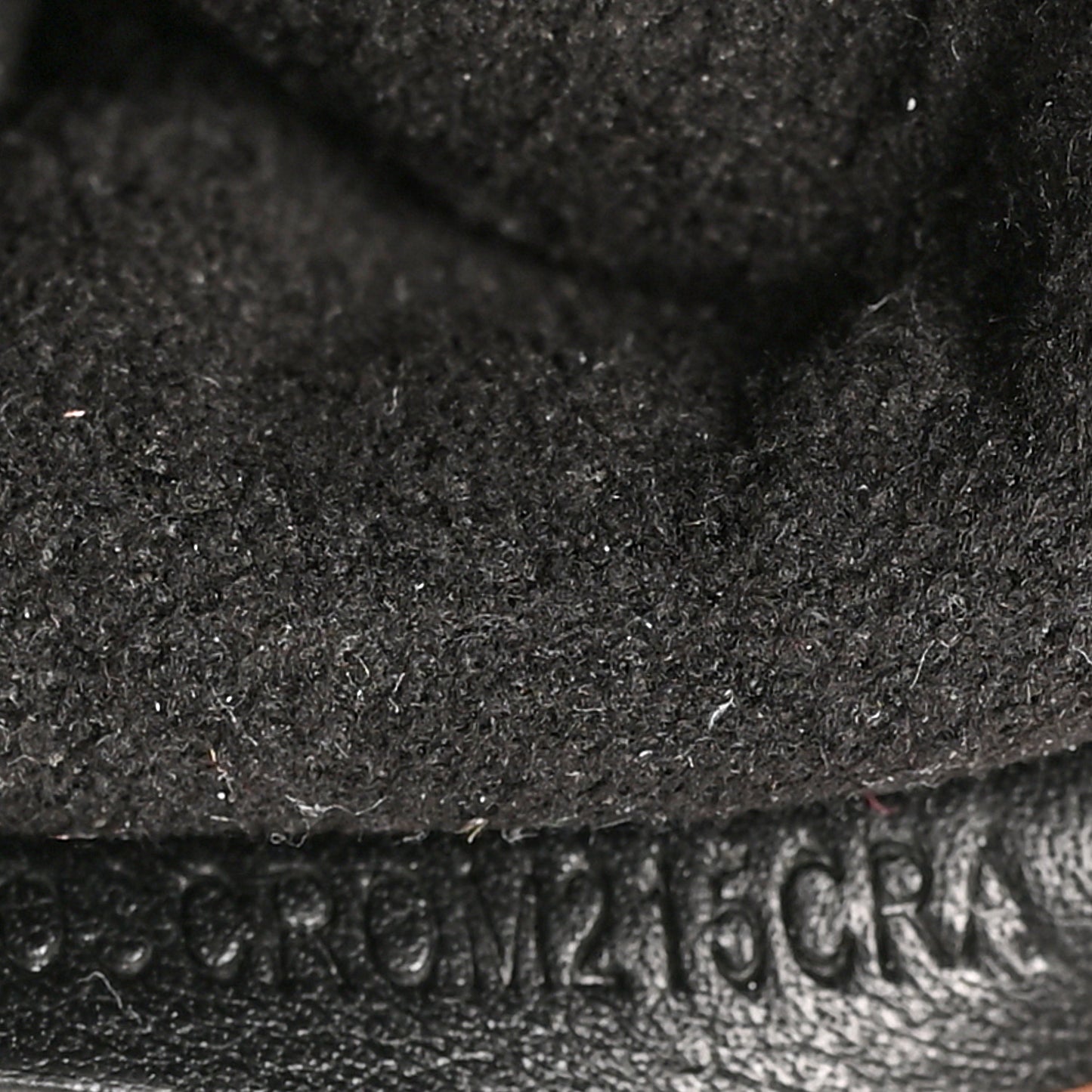 Grainy Calfskin Remington Tote Black