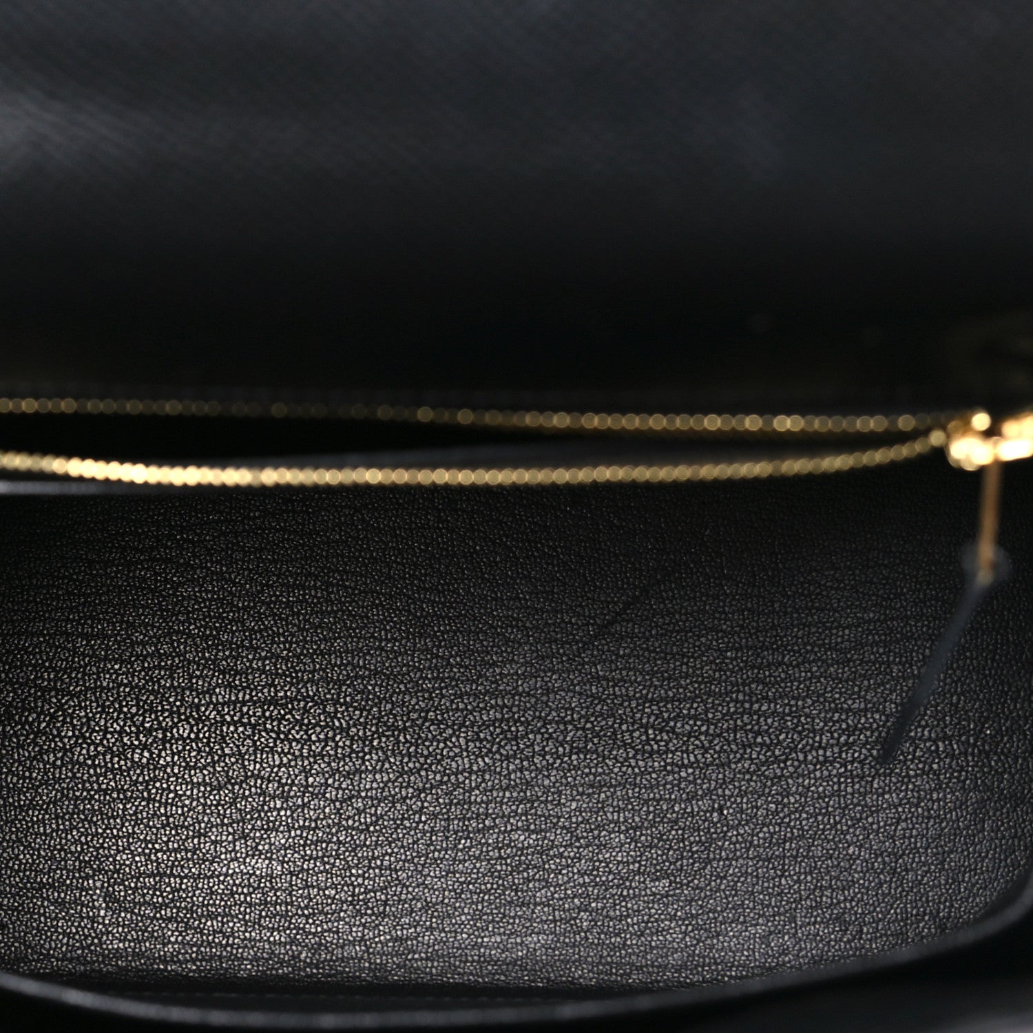 Hermes Epsom Kelly Sellier 25 Black 5 of 11