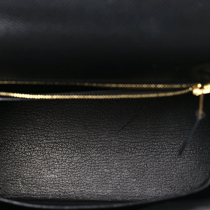 Hermes Epsom Kelly Sellier 25 Black 5 of 11
