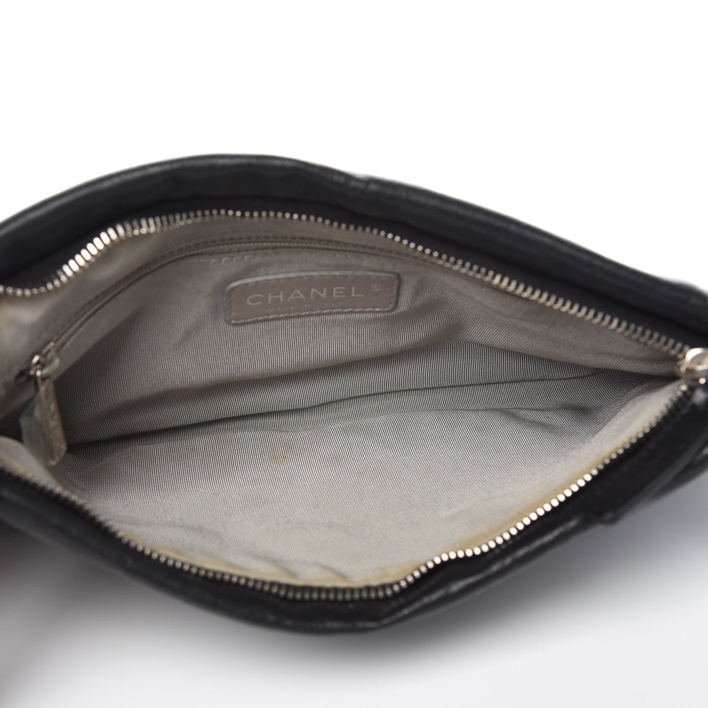Calfskin On the Bund Pochette Black