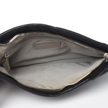Chanel Calfskin On the Bund Pochette Black 5 of 9
