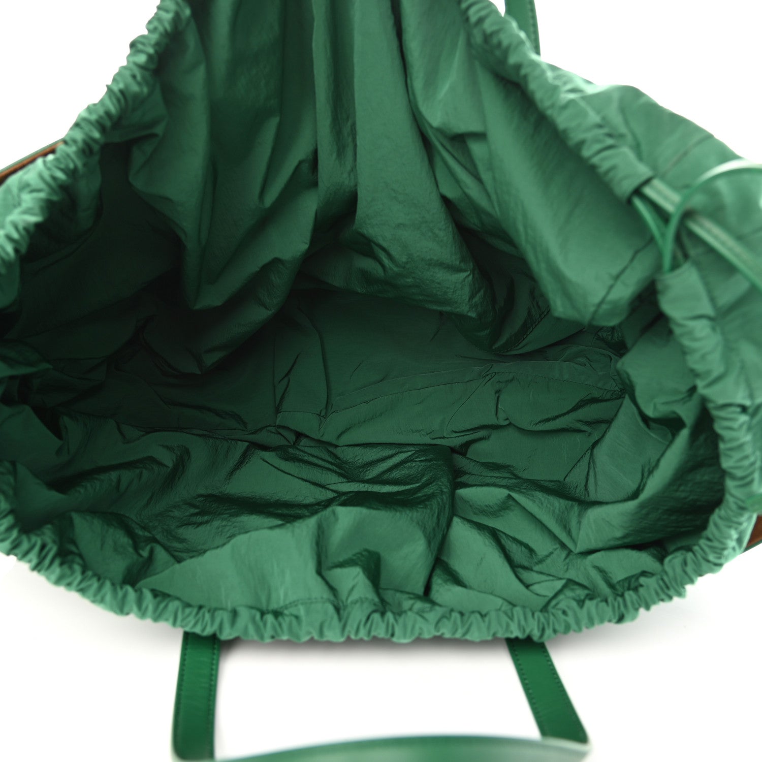 Bottega Veneta French Calfskin Large Shell Bag Racing Green 5 of 10