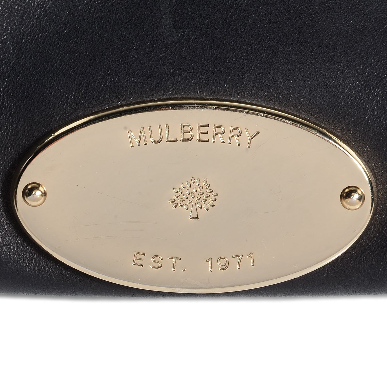 Mulberry Smooth Leather Taylor Satchel Black 6 of 11