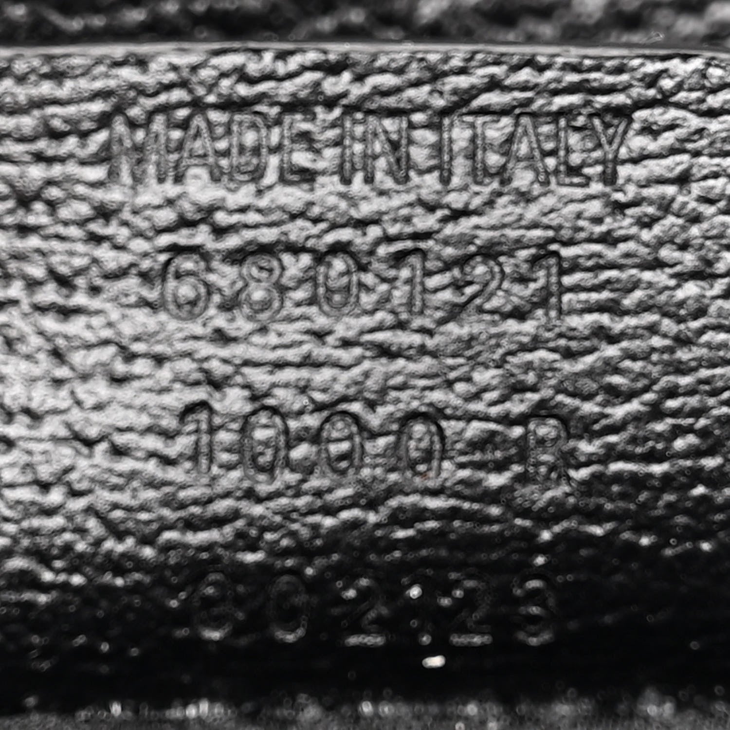 Gucci X BALENCIAGA BB Supreme Monogram Web Ophidia Shoulder Bag Black 7 of 10