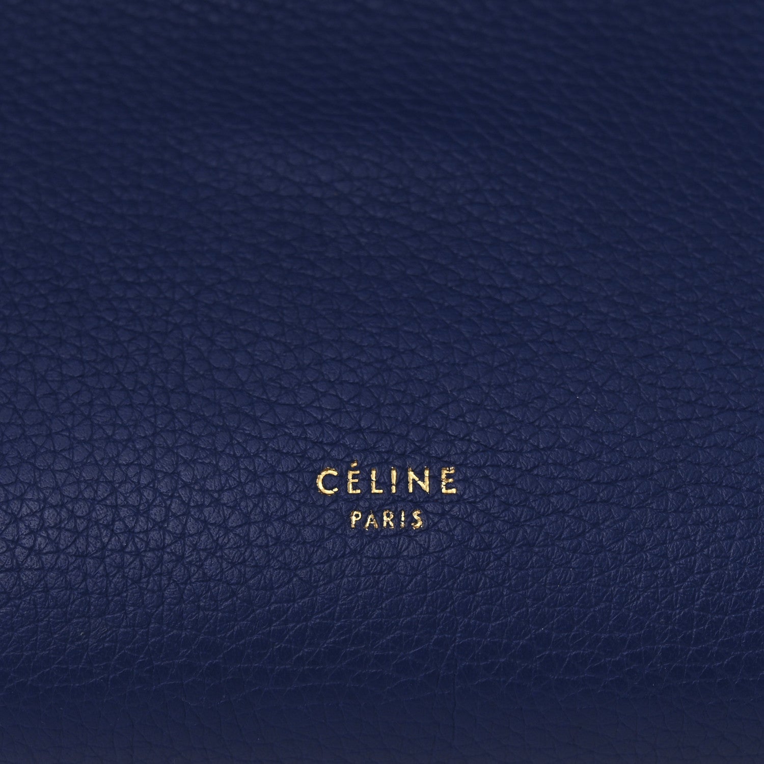 Celine Grained Calfskin Mini Belt Bag Indigo 6 of 11