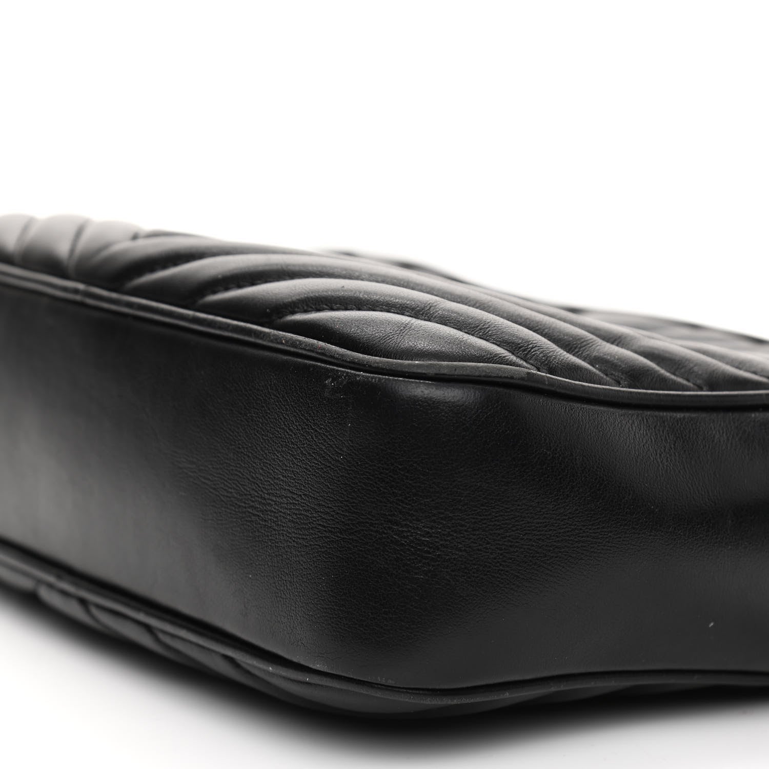 Saint Laurent Calfskin Matelasse Monogram Lou Camera Bag Black 10 of 19