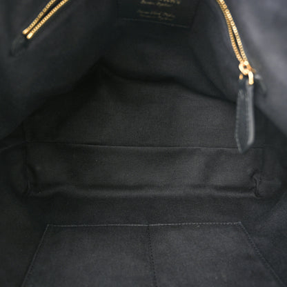 Burberry Derby Calfskin House Check Medium Welburn Tote  Black 5 of 11