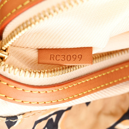 Louis Vuitton Canvas Monogram Cruise Bulles MM Natural 7 of 11