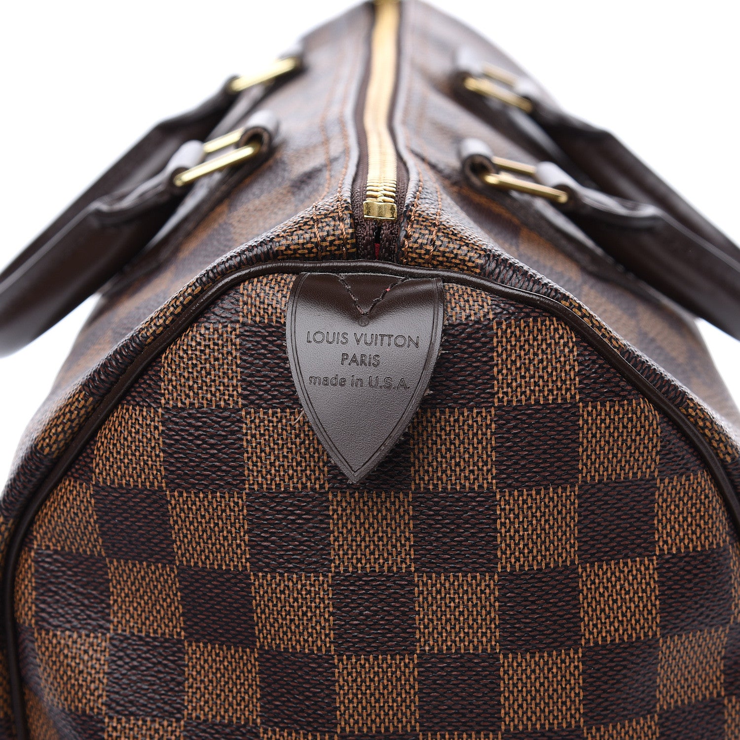 Louis Vuitton Damier Ebene Speedy 30 5 of 12