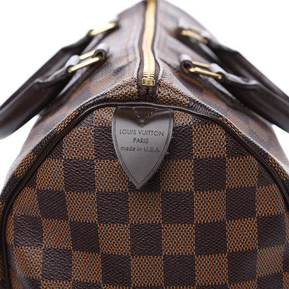 Louis Vuitton Damier Ebene Speedy 30 5 of 12