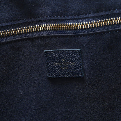Louis Vuitton Empreinte Monogram Giant Neverfull MM Navy 5 of 9