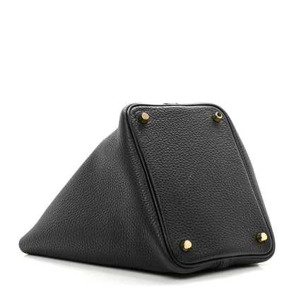 Hermes Taurillon Clemence Picotin Lock 18 PM Black 4 of 11