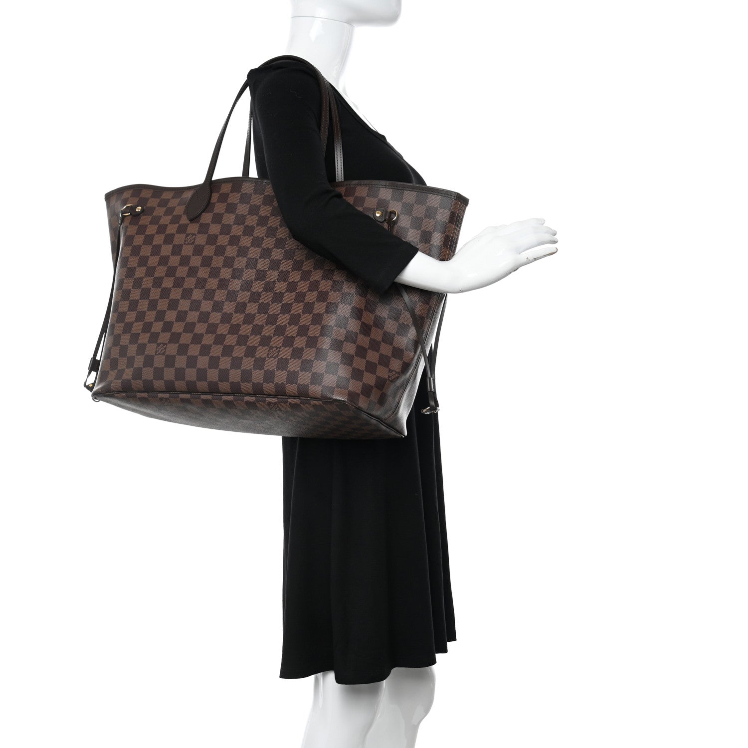 Louis Vuitton Damier Ebene Neo Neverfull GM 2 of 13
