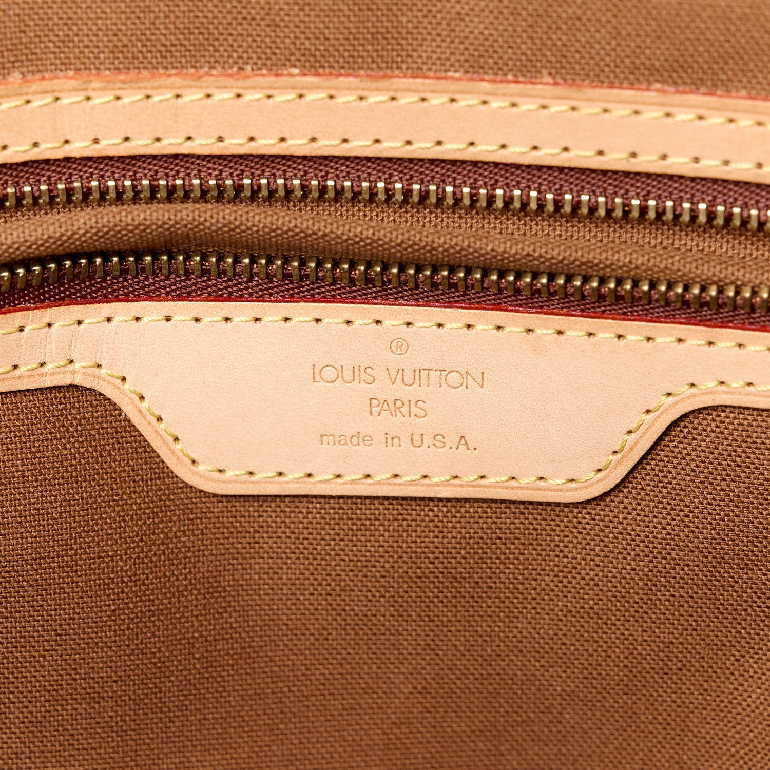 Louis Vuitton Monogram Cabas Mezzo 7 of 11