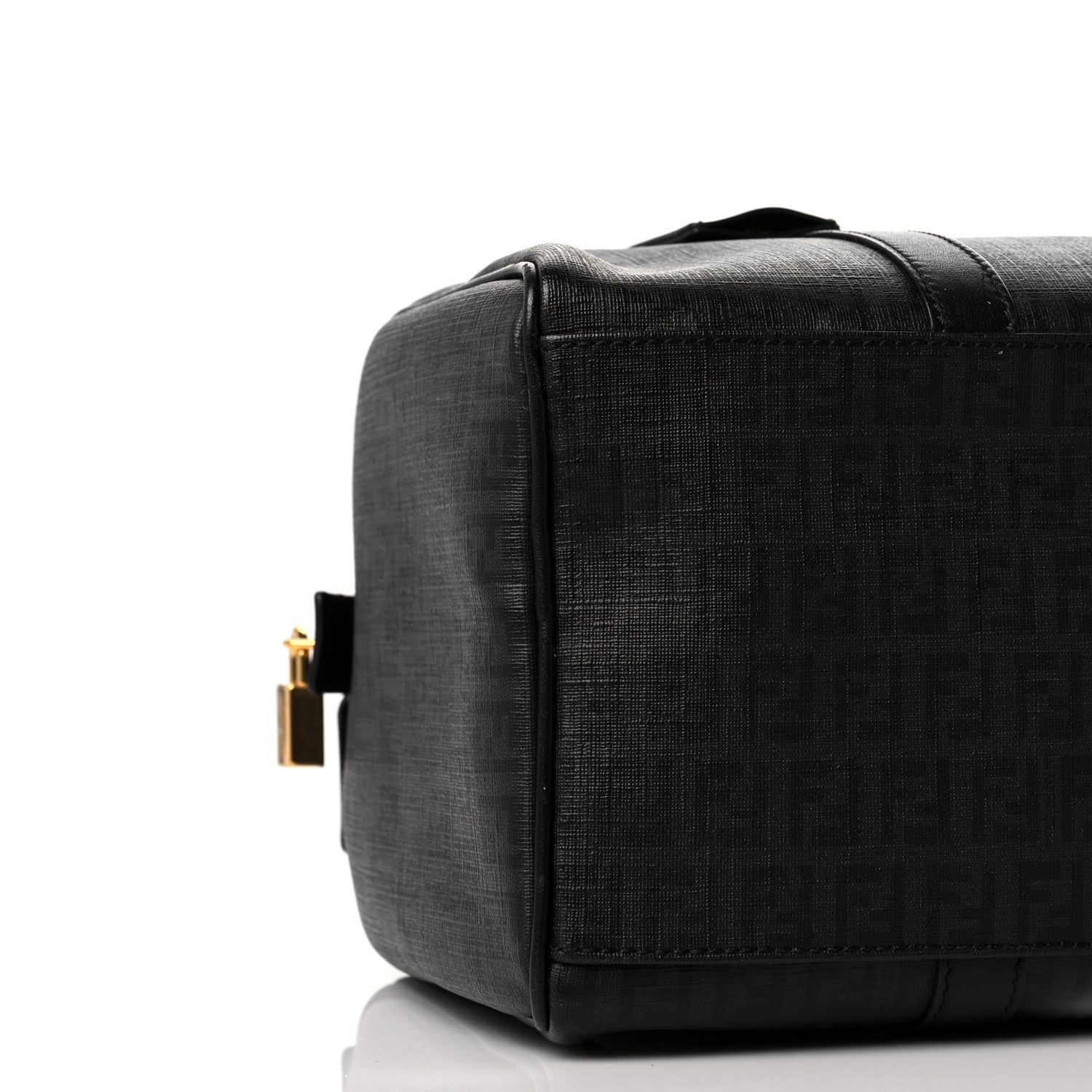 Fendi Zucchino Spalmati Vitello Forever Boston Black 7 of 8