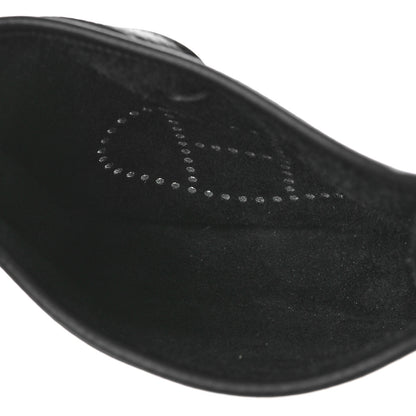 Hermes Taurillon Clemence Evelyne TPM Black 5 of 9