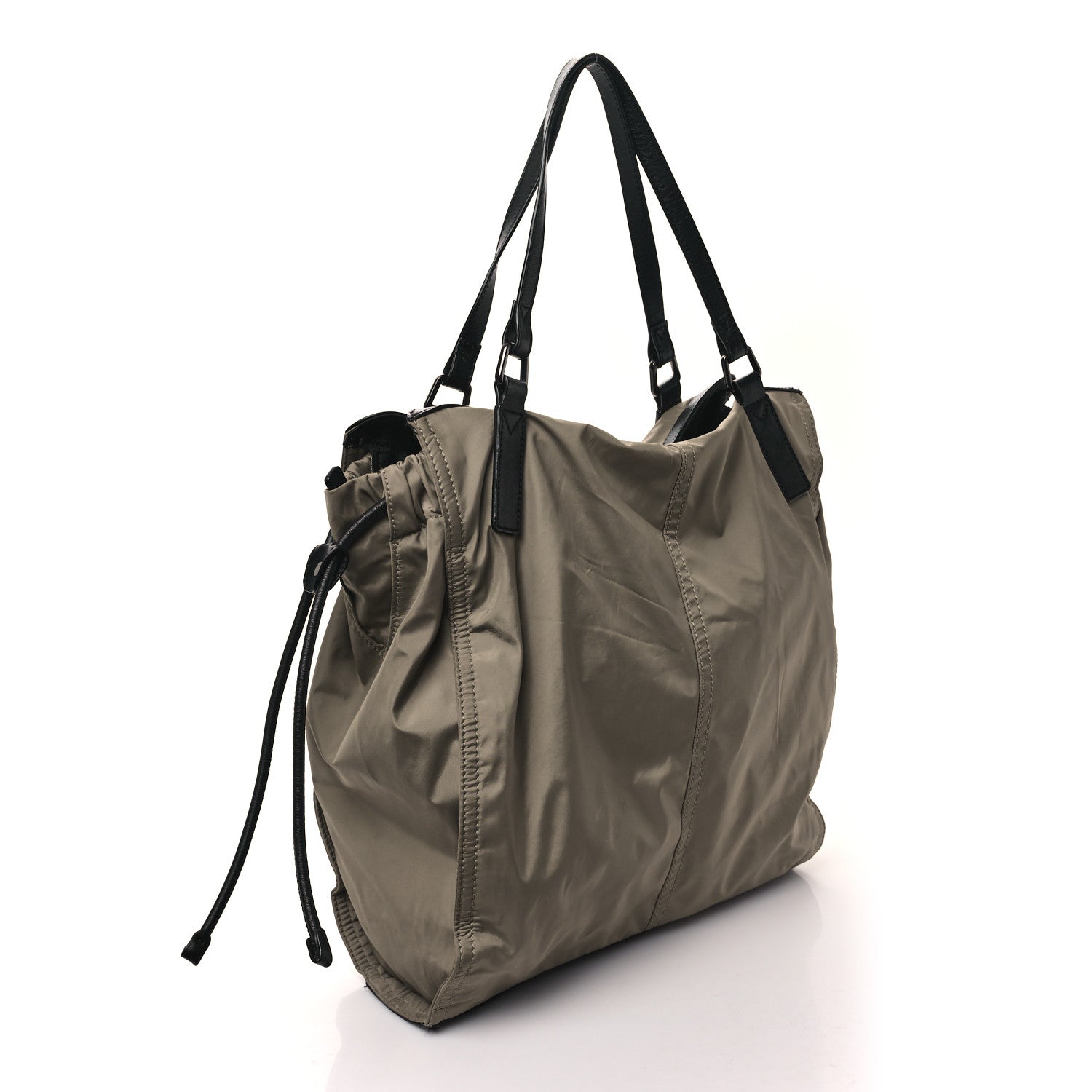 Burberry Nylon Small Buckleigh Packable Tote Birch 3 of 13