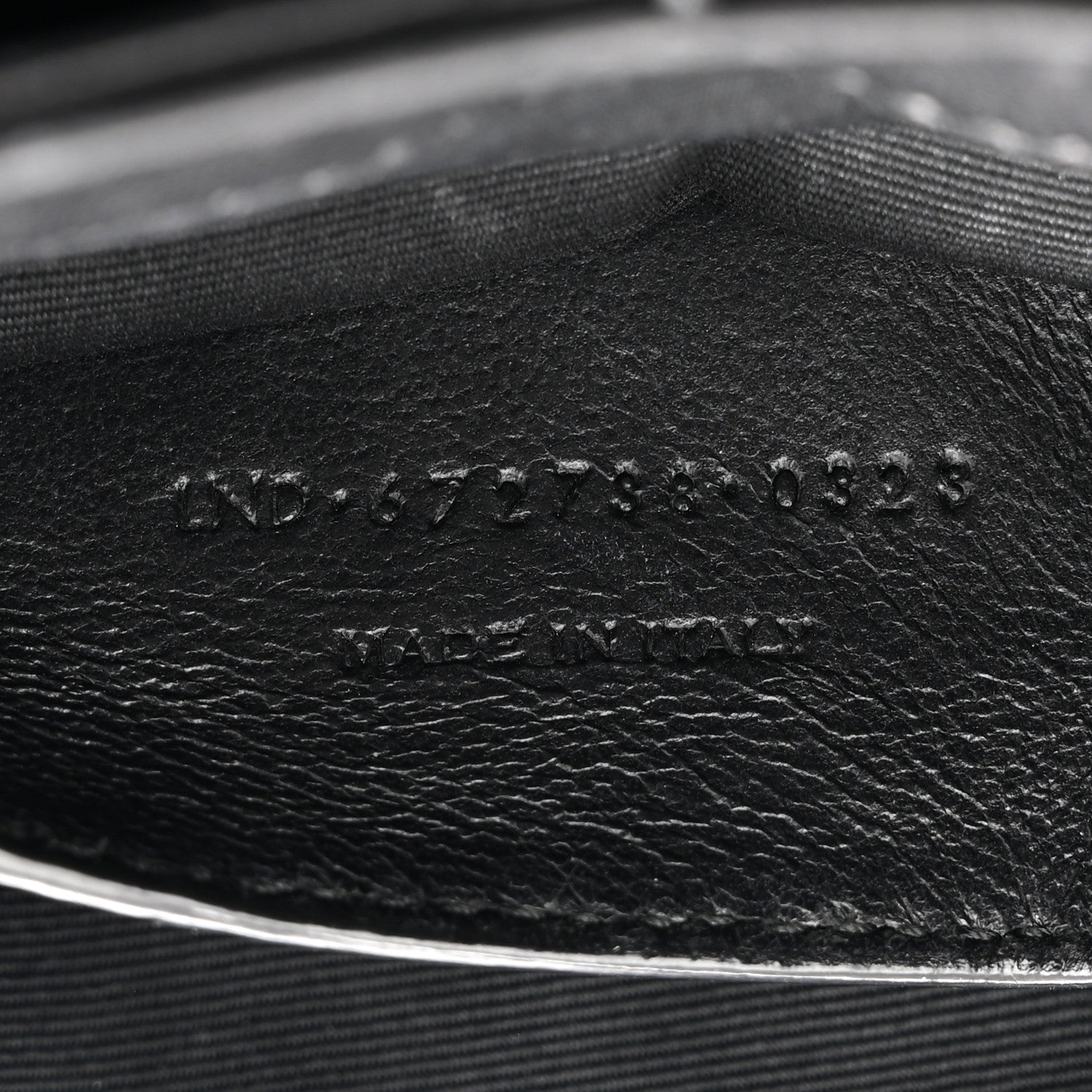 Saint Laurent Lambskin Quilted Monogram Mini Nolita Black 7 of 10