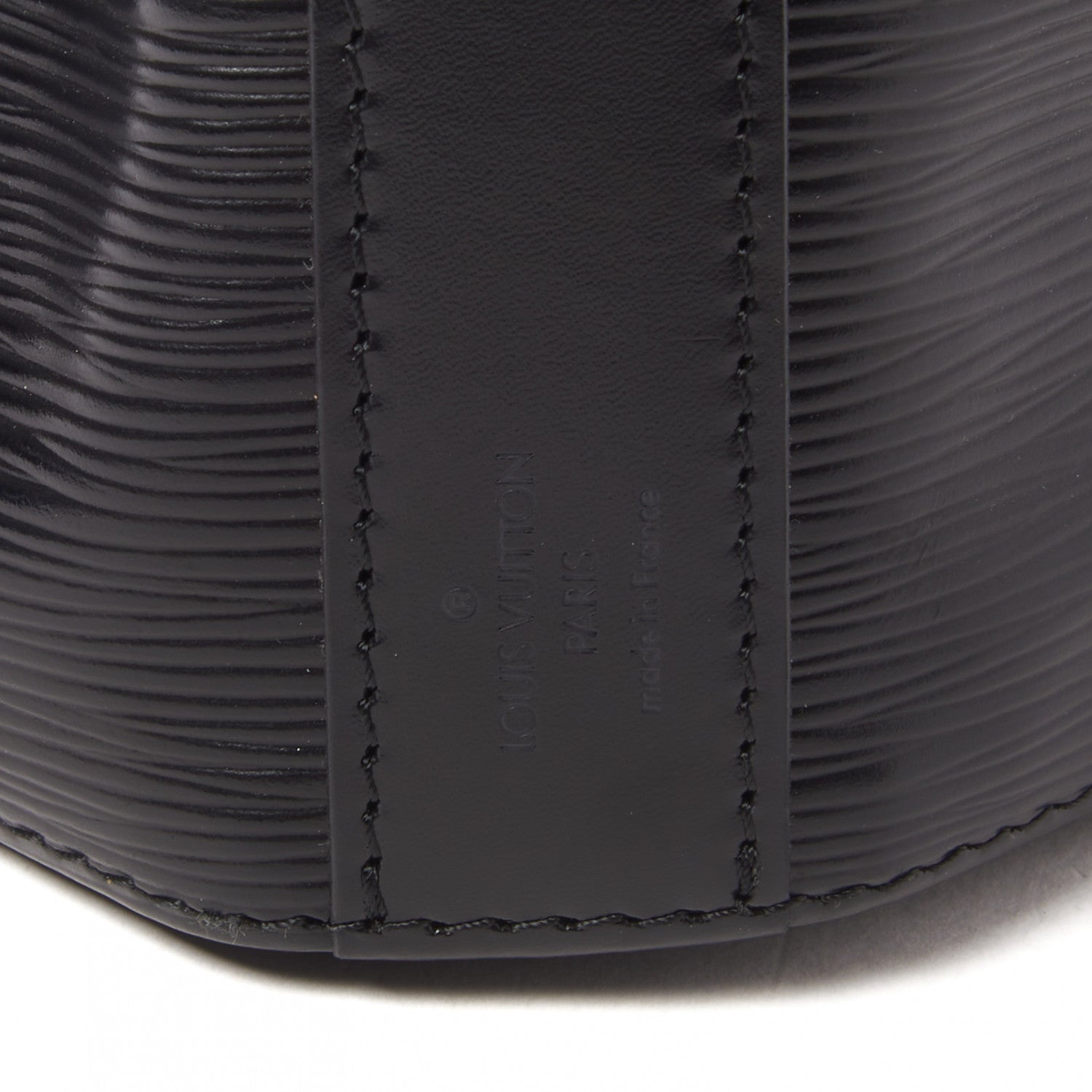 Louis Vuitton Epi Sac D'Epaule Black 9 of 9