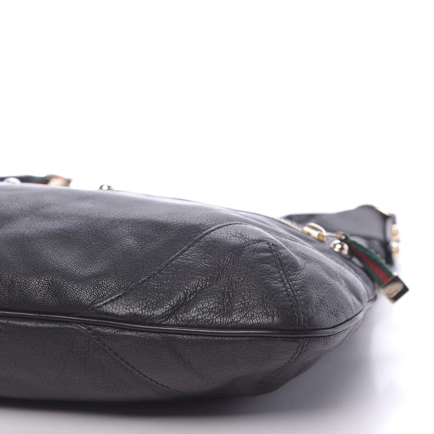 Gucci Calfskin Medium Capri Shoulder Bag Black 10 of 10
