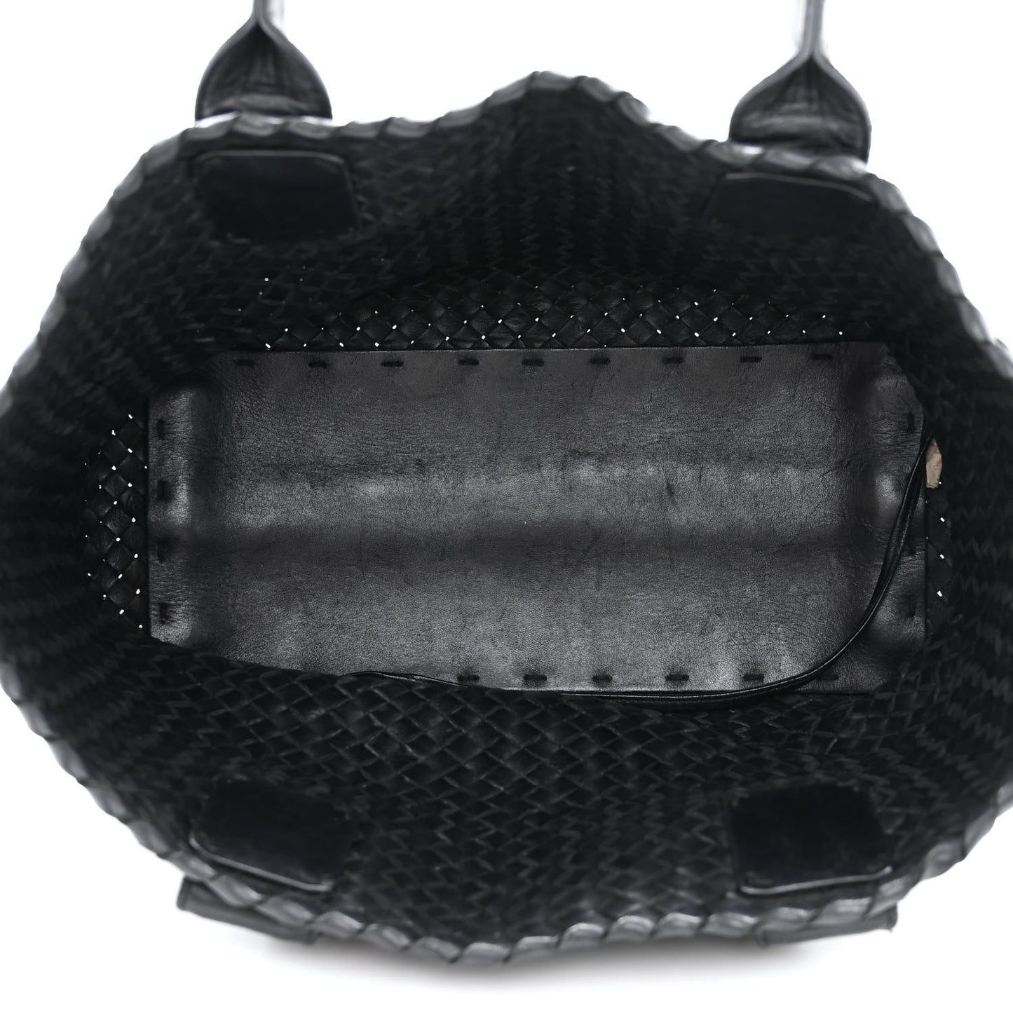 Nappa Intrecciato Mini Cabat Black