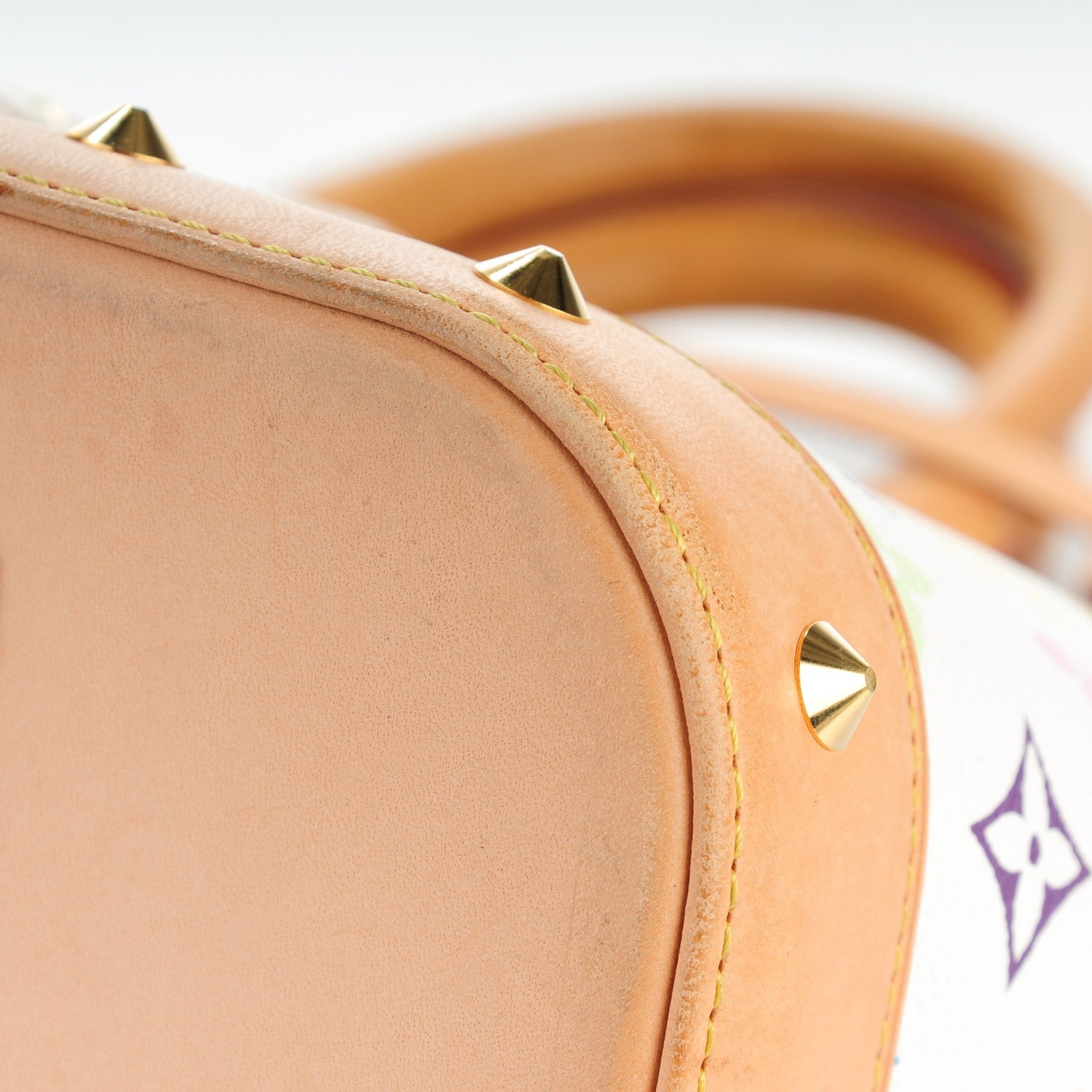 Louis Vuitton Monogram Multicolor Alma GM White 9 of 9