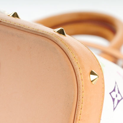 Louis Vuitton Monogram Multicolor Alma GM White 9 of 9